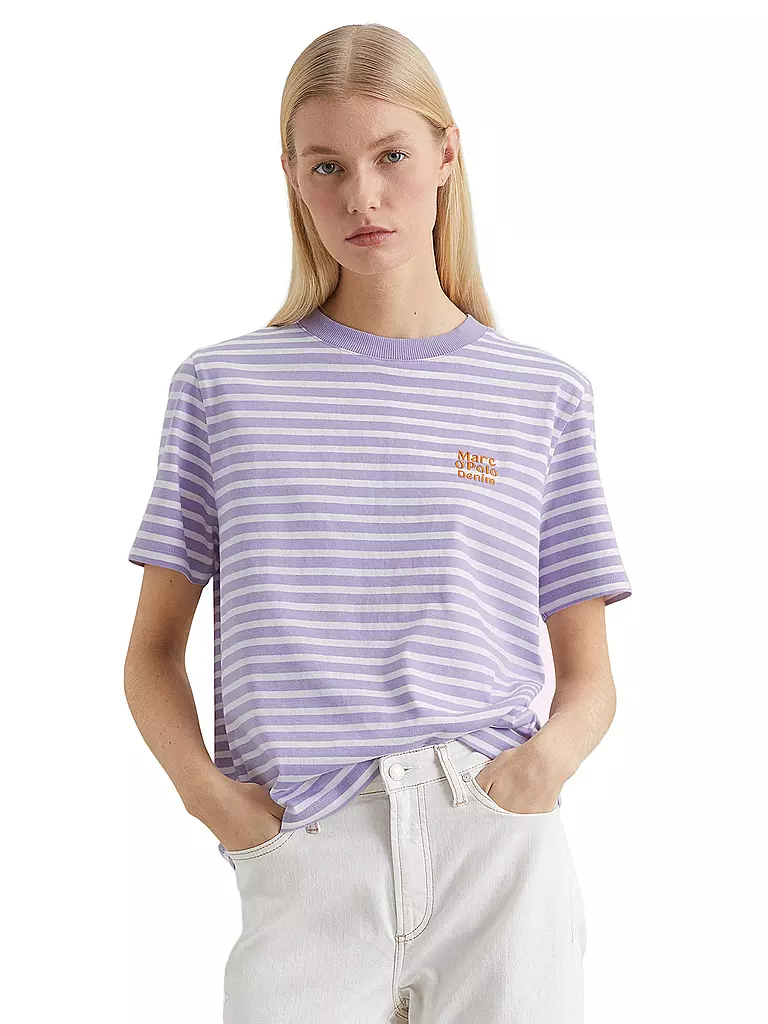 MARC O'POLO DENIM | T-Shirt  | Lilla