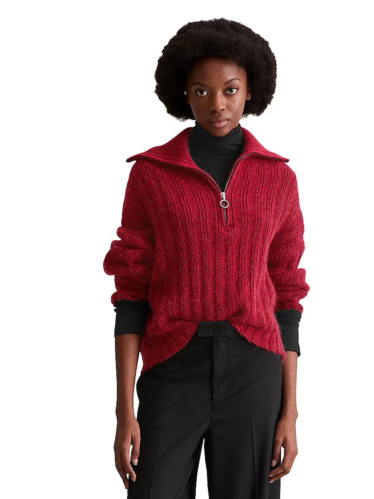 MARC O'POLO DENIM | Troyer Pullover  | Rosso