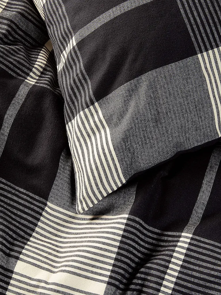 MARC O'POLO HOME | Biancheria da letto in flanella ALVAR 70x90cm/140x200cm New Black |