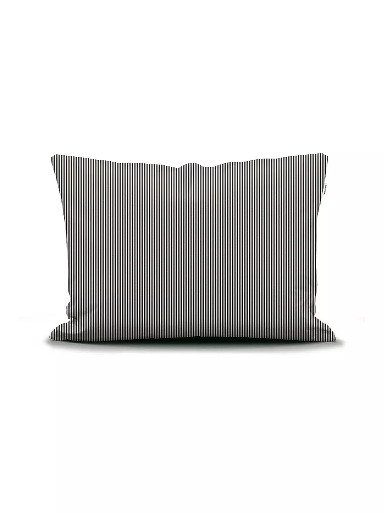 MARC O'POLO HOME | Biancheria da letto in raso CLASSIC STRIPE 70x90cm/140x200cm Antracite | 