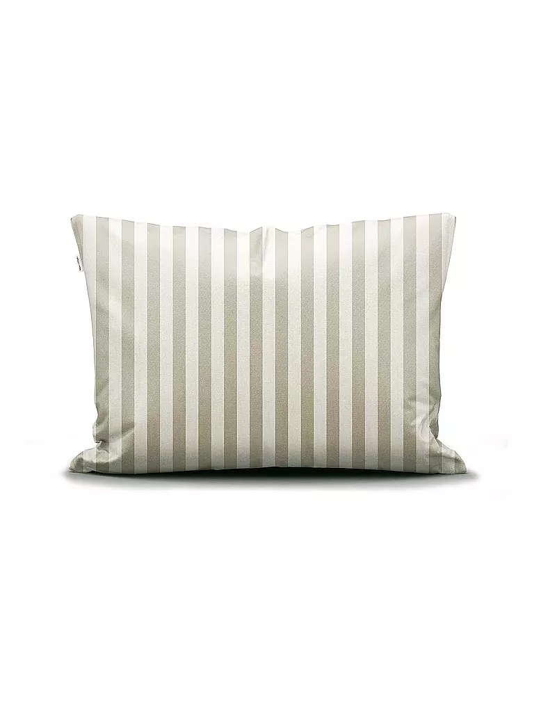 MARC O'POLO HOME | Biancheria da letto in raso CLASSIC STRIPE 70x90cm/140x200cm Avena | 