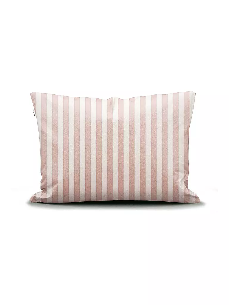 MARC O'POLO HOME | Biancheria da letto in raso CLASSIC STRIPE 70x90cm/140x200cm Rose Smoke | Rosa