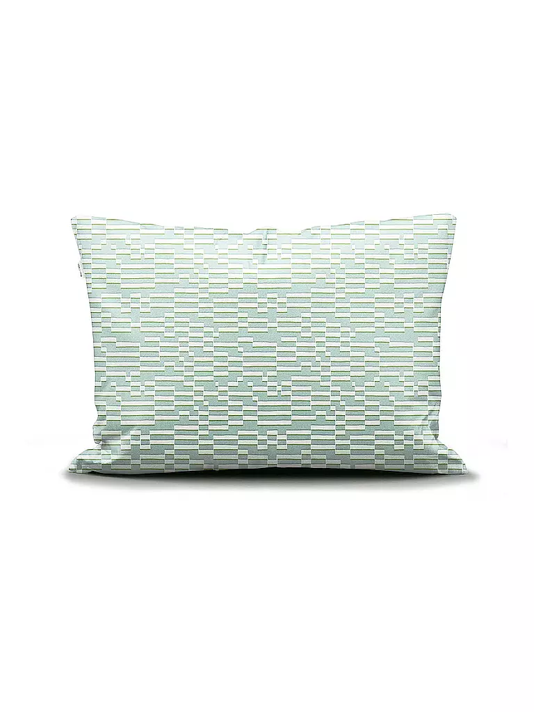 MARC O'POLO HOME | Biancheria da letto in raso HARPA 70x90cm/140x200cm Blue Haza | Menta