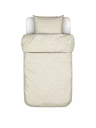 MARC O'POLO HOME | Biancheria da letto in raso HARPA 70x90cm/140x200cm Blue Haza | Grigio chiaro