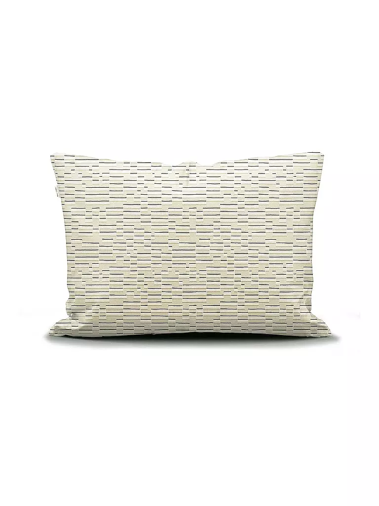 MARC O'POLO HOME | Biancheria da letto in raso HARPA 70x90cm/140x200cm Oatmeal | Grigio chiaro