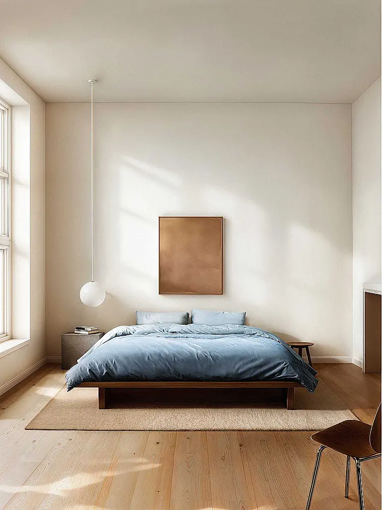 MARC O'POLO HOME | Biancheria da letto in raso JORN 70x90cm/140x200cm Calm Blue | Blu