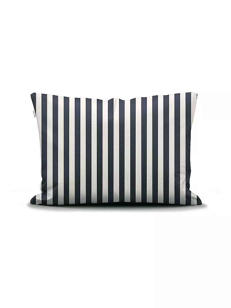 MARC O'POLO HOME | Satin Bettwäsche CLASSIC STRIPE 70x90cm/140x200cm Navy | 