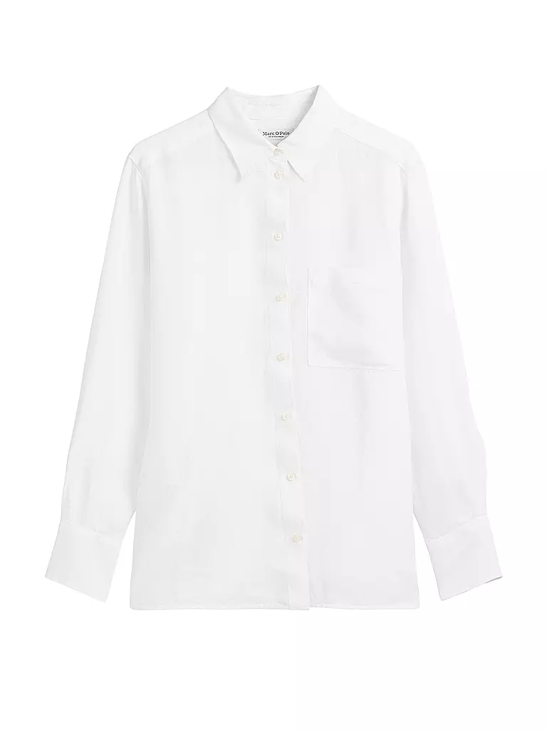 MARC O'POLO | Blusa di lino | Bianco