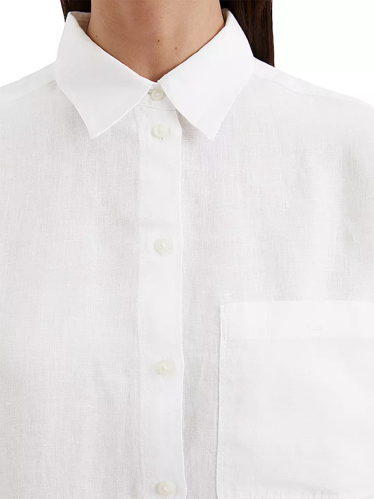 MARC O'POLO | Blusa di lino | Bianco