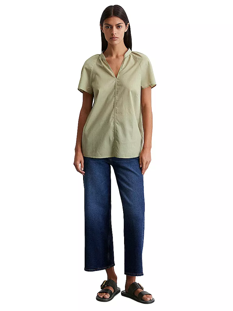 MARC O'POLO | Blusa-camicia | Verde chiaro