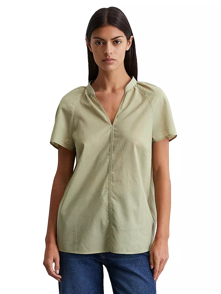 MARC O'POLO | Blusa-camicia | Verde chiaro