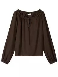 MARC O'POLO | Blusenshirt
Marca: MARC O'POLO
Colore: marrone
Categorie: Moda,Donna

Lunghezza manica: Manica lunga
Scollo: Scollo Carmen
Materiale: Viscosa
Motivo: Tinta unita
Vestibilità (capispalla): Regular
Stile: Casual,Pure
Dettagli: Rouches | Marrone