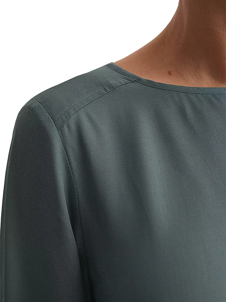 MARC O'POLO | Blusenshirt  | Verde scuro