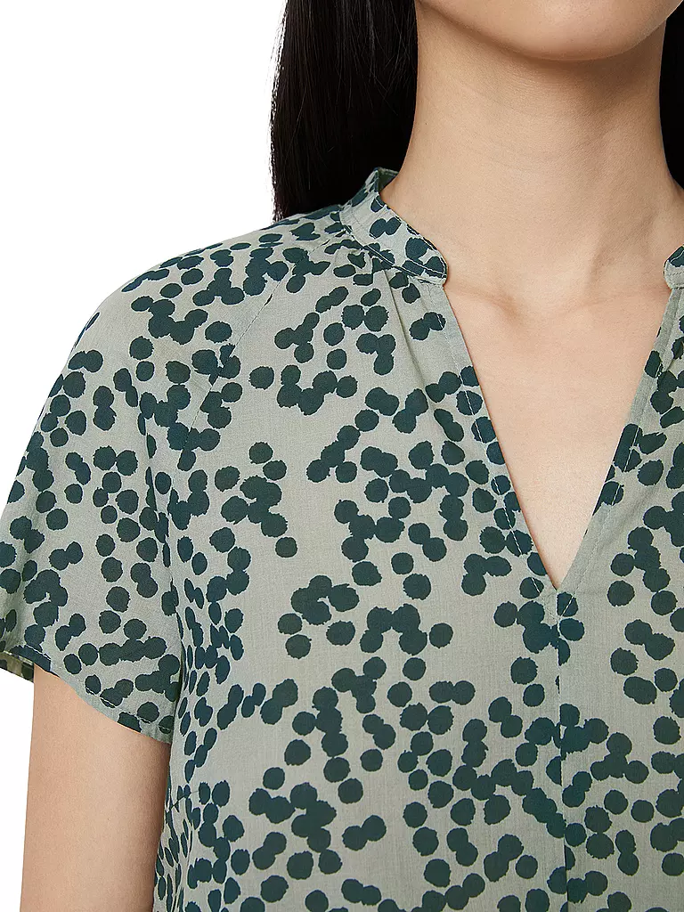 MARC O'POLO | Blusenshirt | Verde scuro