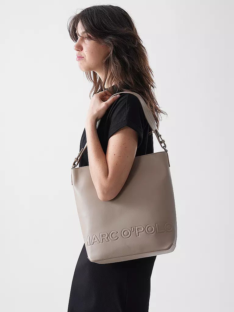 MARC O'POLO | Borsa - Hobo Small | Marrone chiaro
