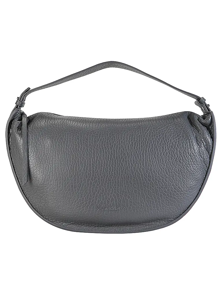 MARC O'POLO | Borsa in pelle - Hobo Bag Medium | Grigio