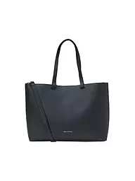 MARC O'POLO | Borsa in pelle - Shopper Media | Blu scuro