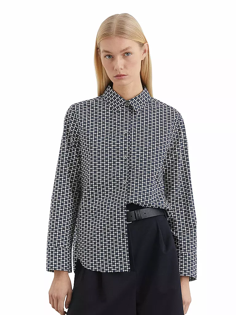 MARC O'POLO | Camicia a blusa | Blu scuro