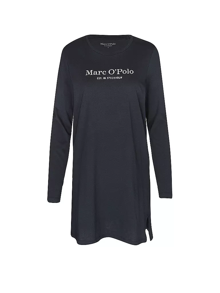 MARC O'POLO | Camicia da notte - Sleepshirt | Blu scuro