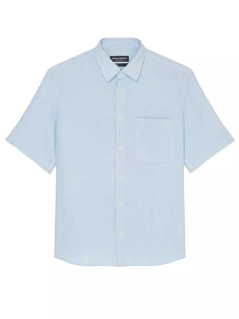 MARC O'POLO | Camicia di lino Regular Fit | Blu