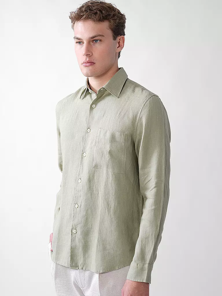 MARC O'POLO | Camicia di lino regular fit | 