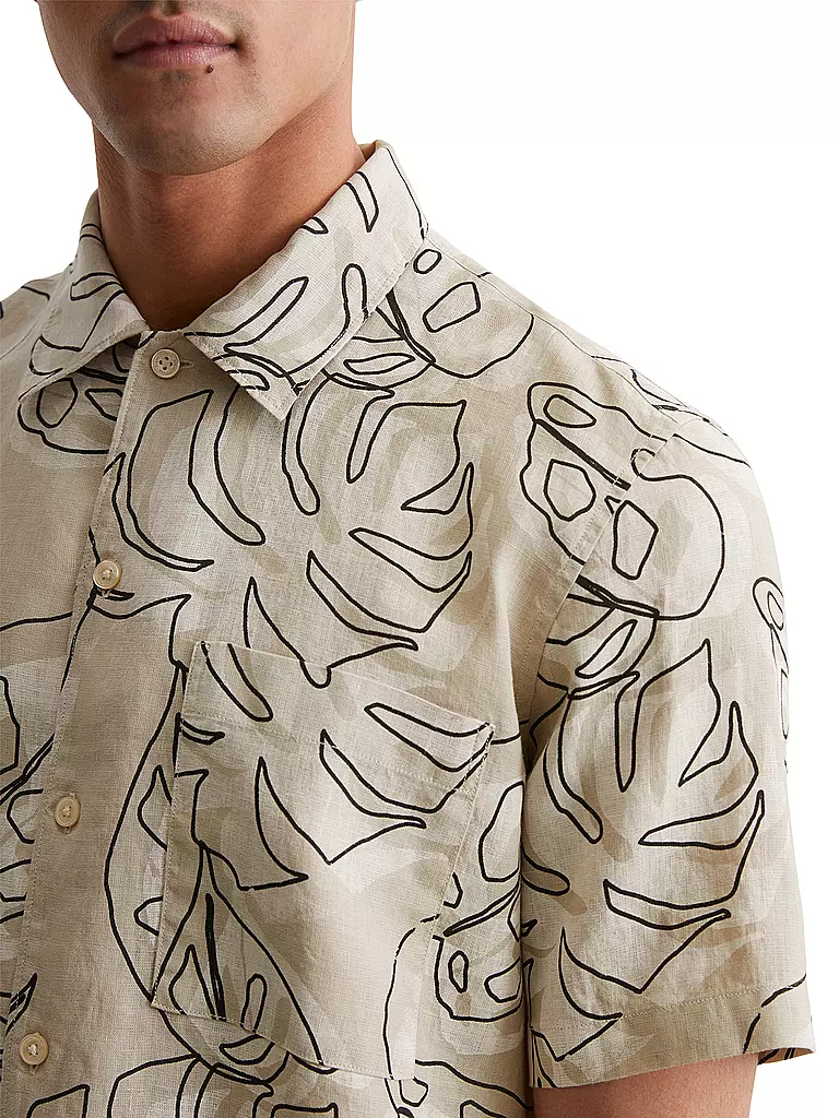 MARC O'POLO | Camicia di lino vestibilità regular | 