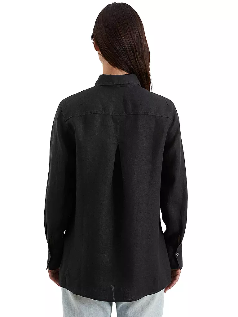 MARC O'POLO | Camicia di lino | Nero