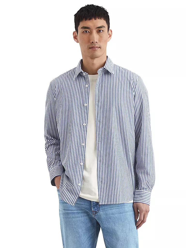 MARC O'POLO | Camicia Regular Fit | Blu