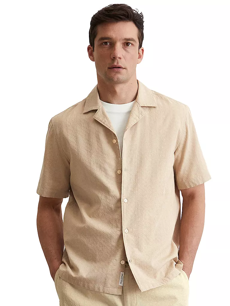 MARC O'POLO | Camicia Regular Fit | Crema