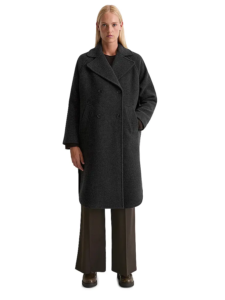 MARC O'POLO | Cappotto di lana | Grigio