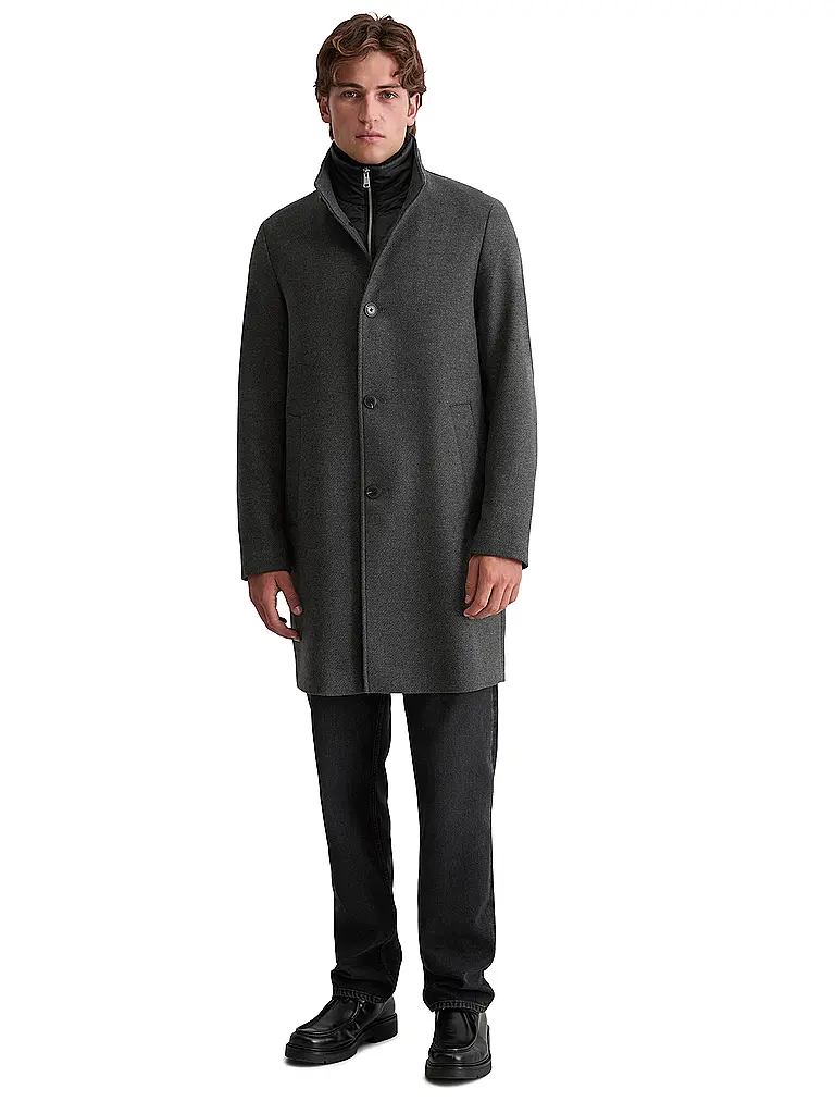 MARC O'POLO | Cappotto di lana | Grigio