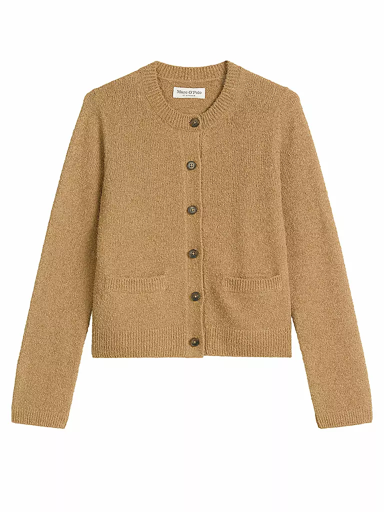 MARC O'POLO | Cardigan | Marrone chiaro
