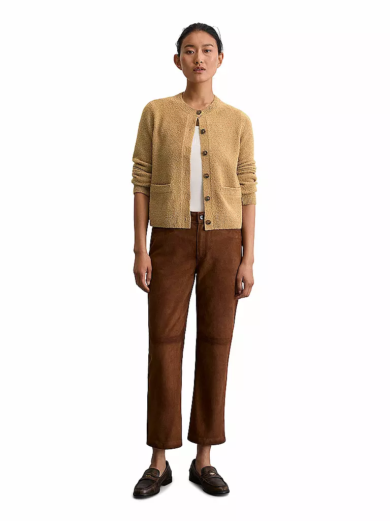 MARC O'POLO | Cardigan | Marrone chiaro