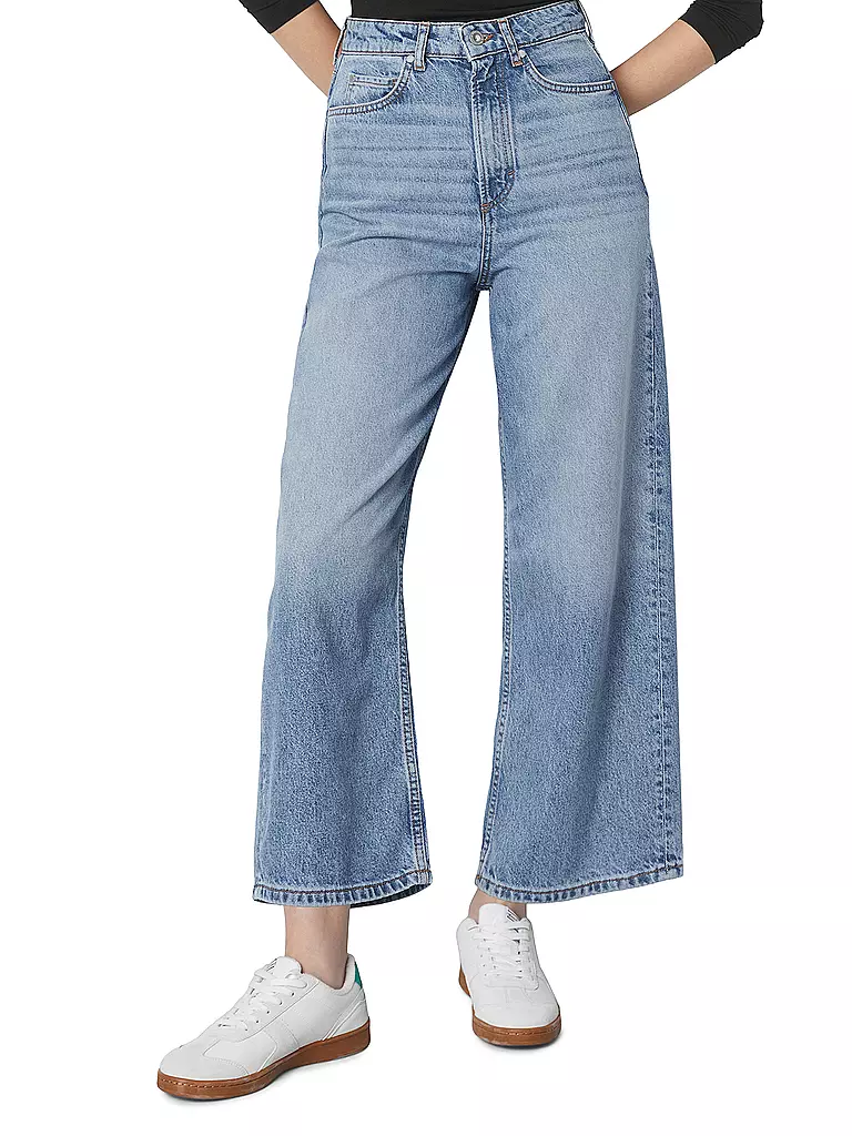 MARC O'POLO | Culotte a vita alta TOLVA | Blu chiaro