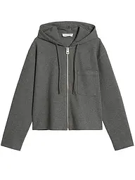 MARC O'POLO | Felpa con zip | Grigio