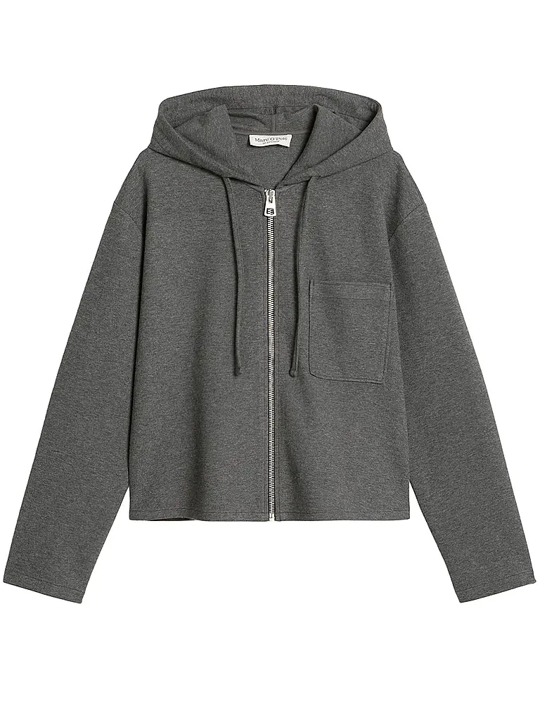 MARC O'POLO | Felpa con zip | Grigio