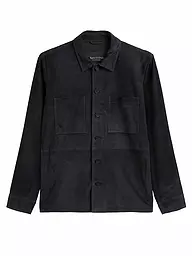 MARC O'POLO | Giacca di pelle | Blu scuro