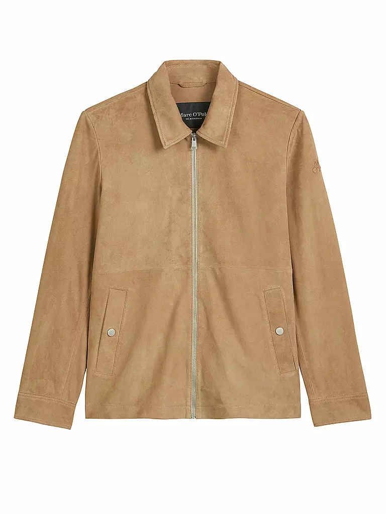 MARC O'POLO | Giacca di pelle | Beige