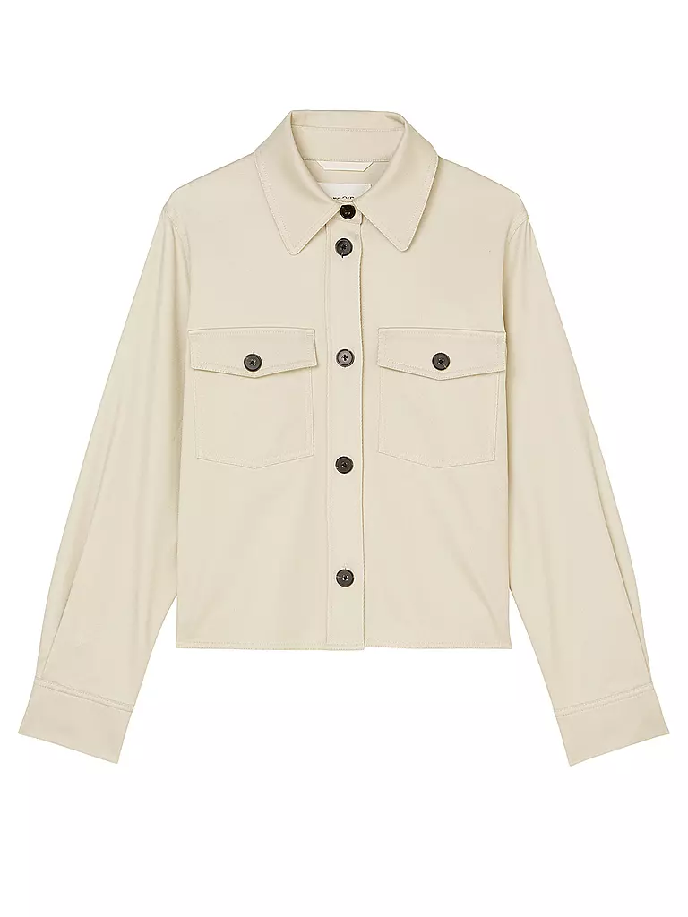 MARC O'POLO | Giacca effetto pelle | Beige