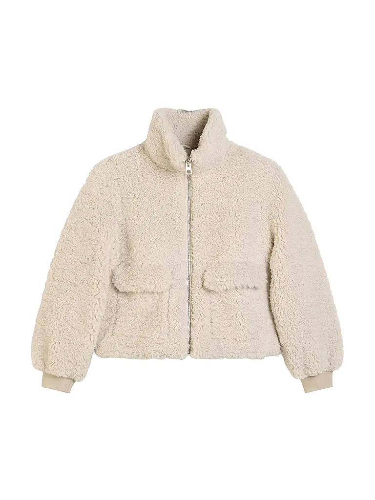 MARC O'POLO | Giacca effetto pelliccia | Crema