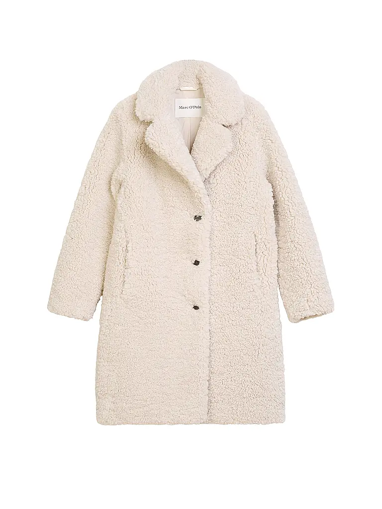 MARC O'POLO | Giacca in pelliccia sintetica | Crema