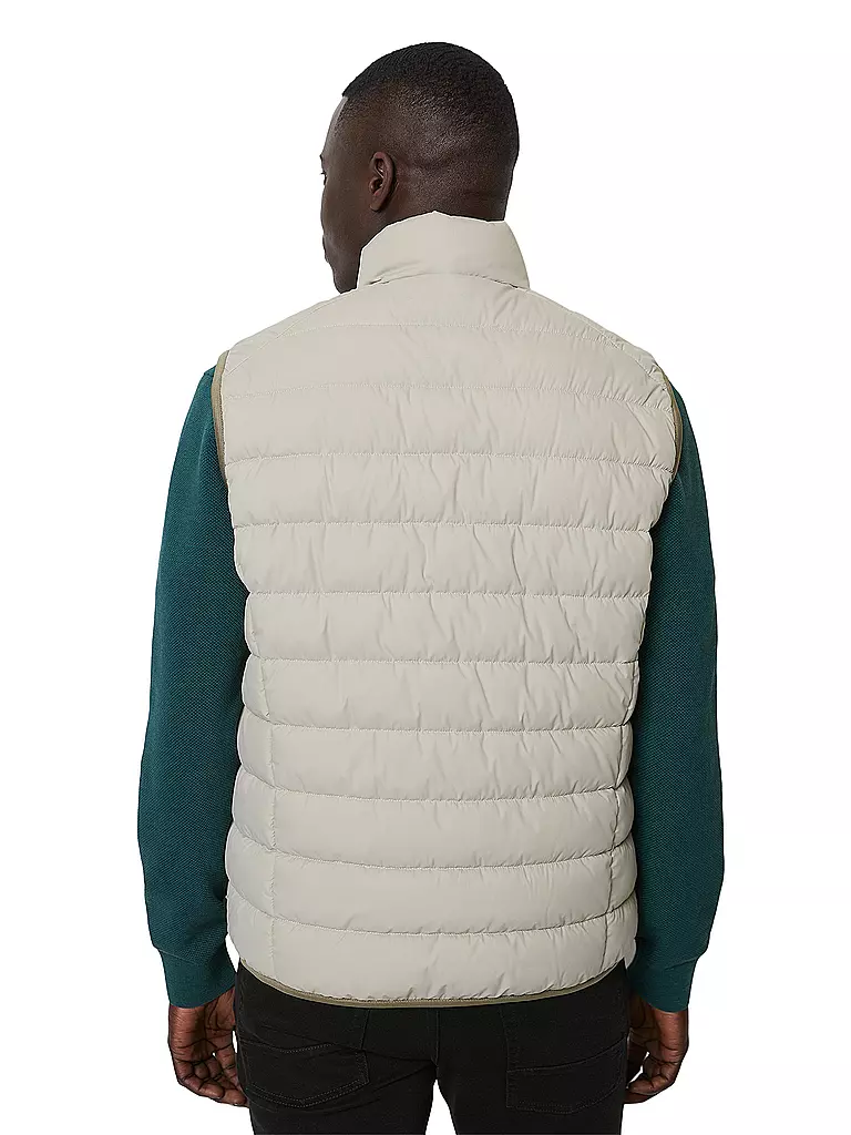 MARC O'POLO | Gilet trapuntato | Grigio