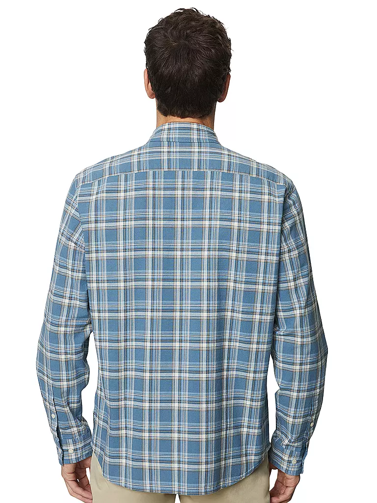 MARC O'POLO | Hemd Regular Fit | Blu