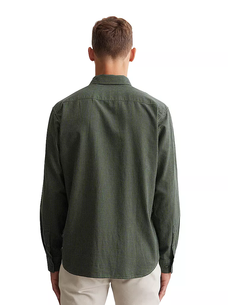 MARC O'POLO | Hemd Regular Fit | Marrone