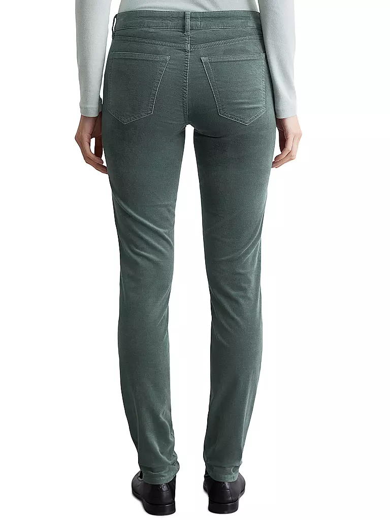 MARC O'POLO | Hose Slim Fit | Verde scuro