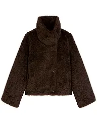 MARC O'POLO | Jacke in Felloptik | Marrone