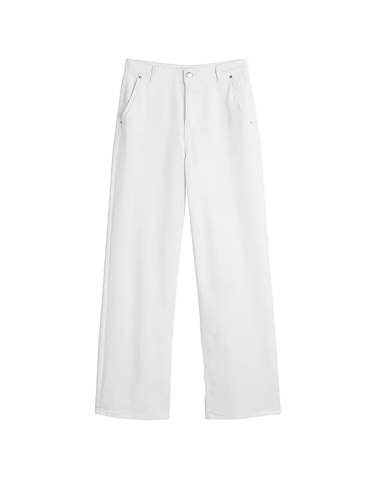 MARC O'POLO | Jeans a gamba larga | Bianco