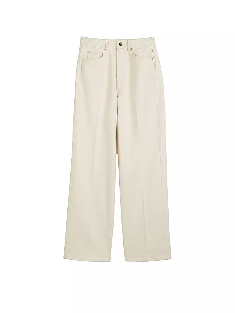 MARC O'POLO | Jeans a gamba larga | Crema