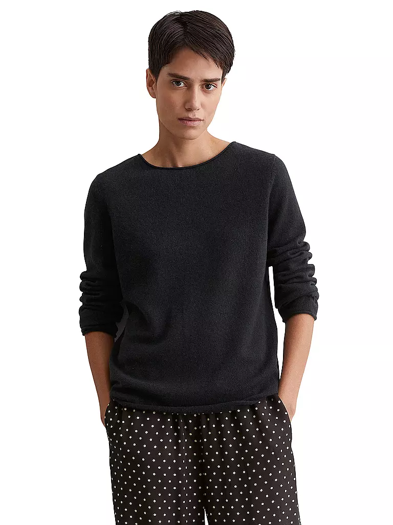 MARC O'POLO | Kaschmirpullover  | Blu scuro