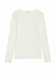 MARC O'POLO | Langarmshirt  | Bianco